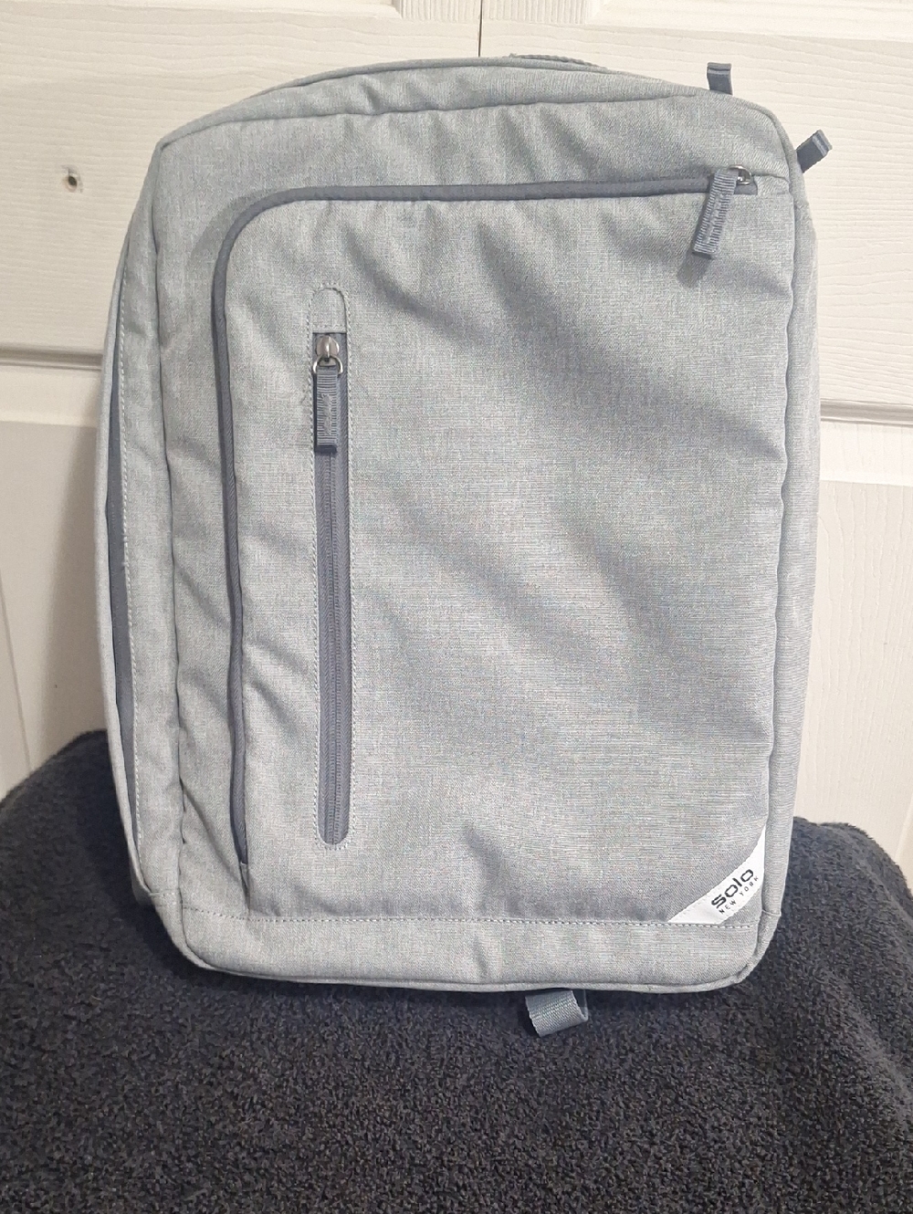 Solo New York Re:Utilize Hybrid Backpack Briefcase - Gray